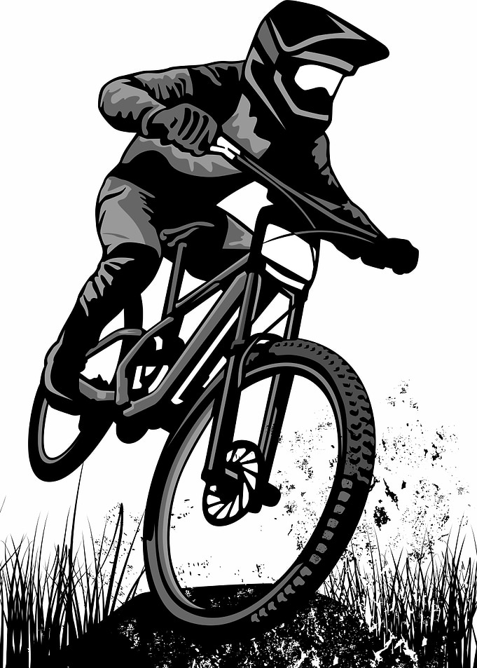 mountain bike design art