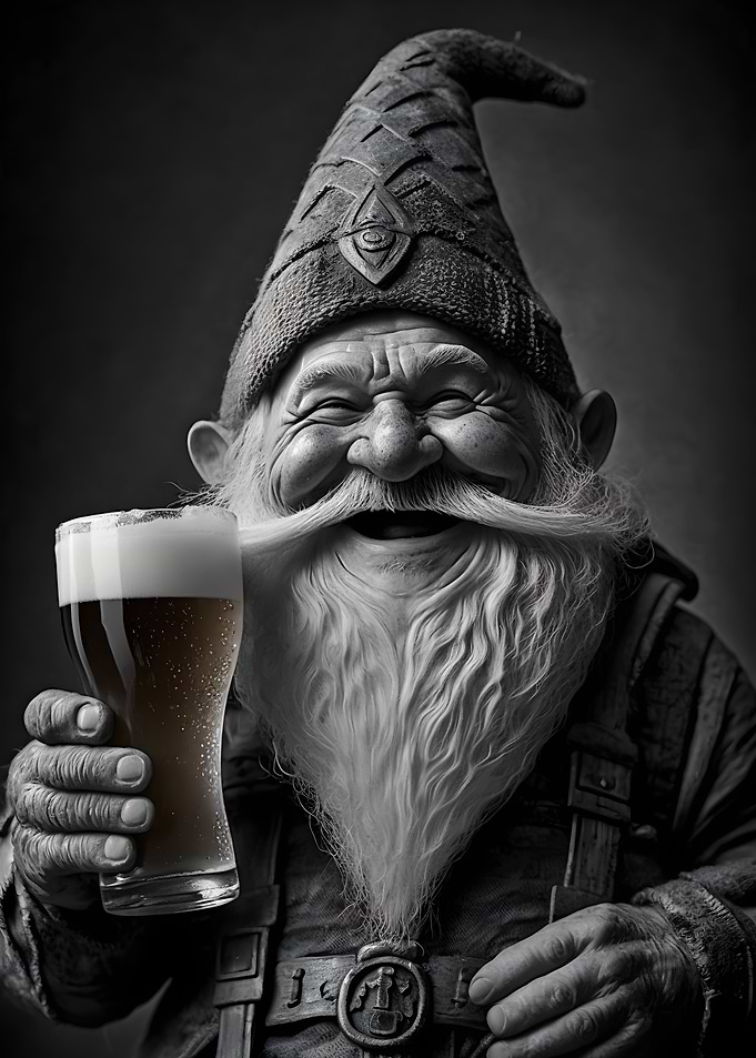 St Patrick Dwarf and Beer