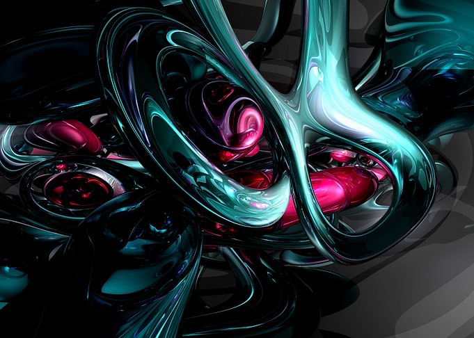 Dark Secrets Abstract