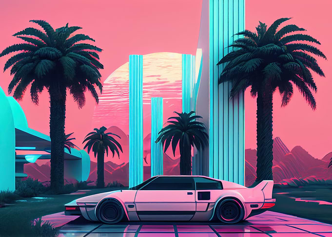 Vaporwave Retro Vibes 1