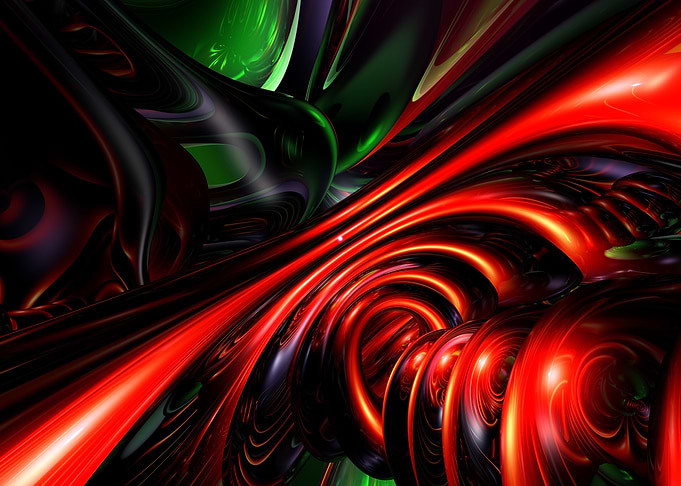 Angry Clown Abstract