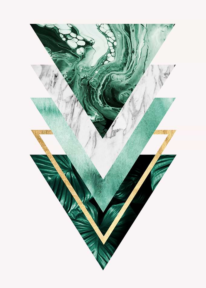 Geometric and floral 8