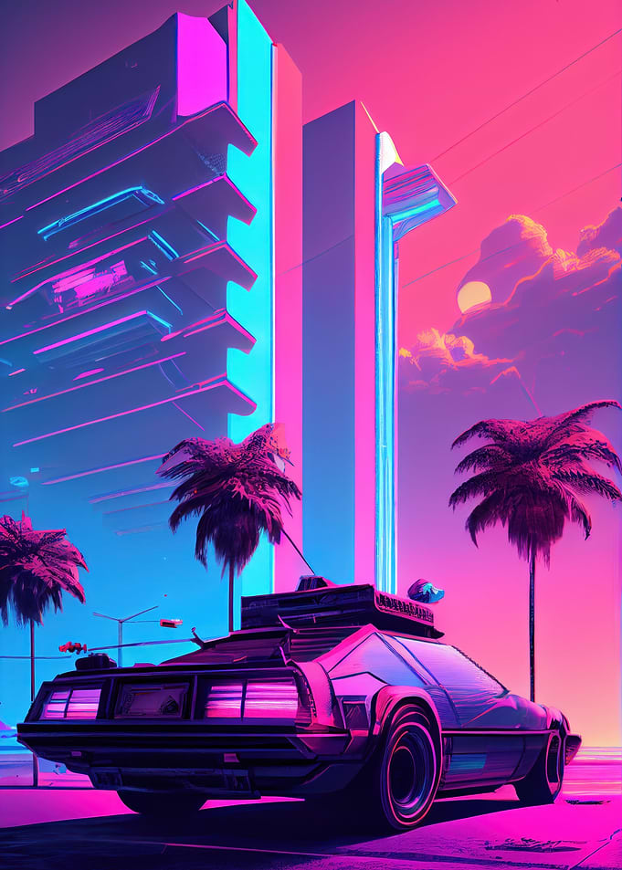 Vaporwave Retro Vibes 18