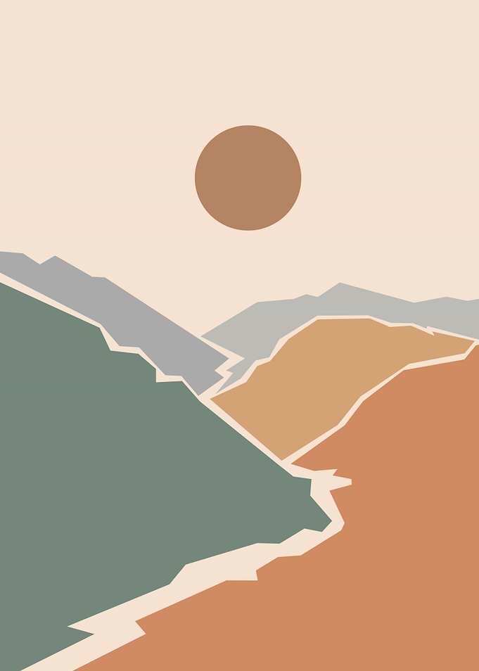 retro mountain