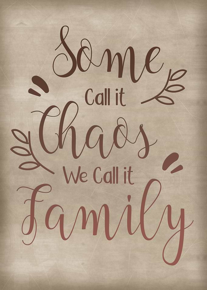 Family Some call it chaos