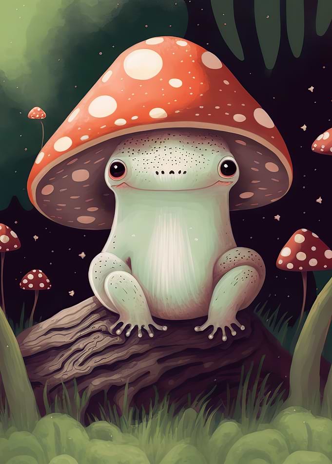 Cute mushroom