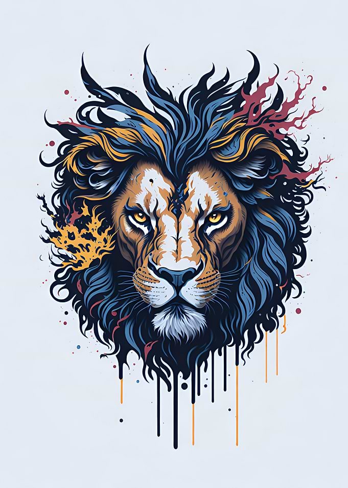 Lion head