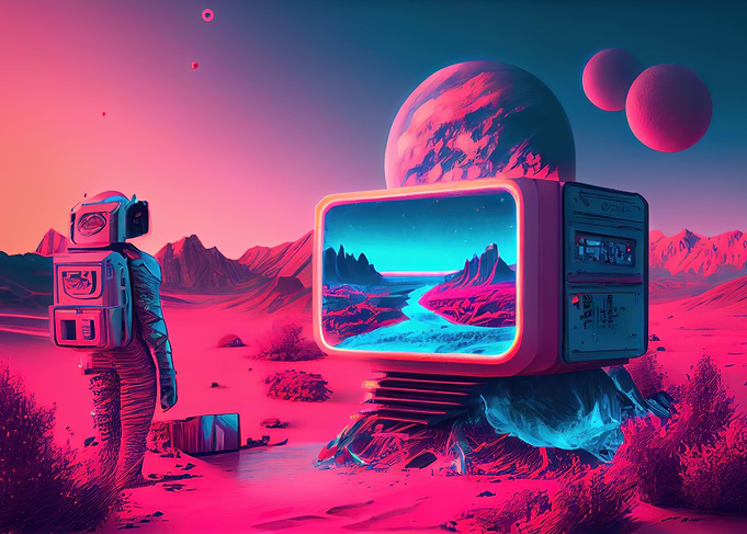 Vaporwave Retro Vibes 21