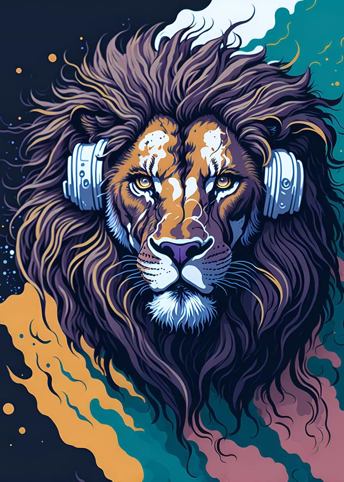 Lion head