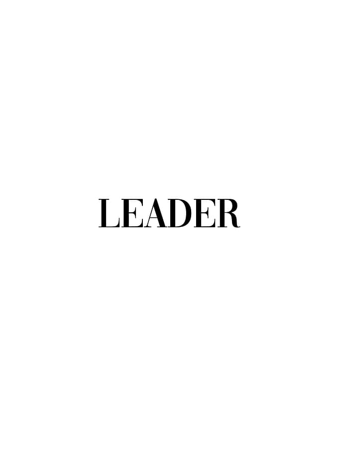 Leader Motivation Poster
