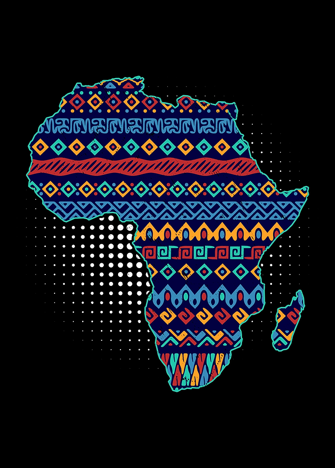 Africa Map Silhouette