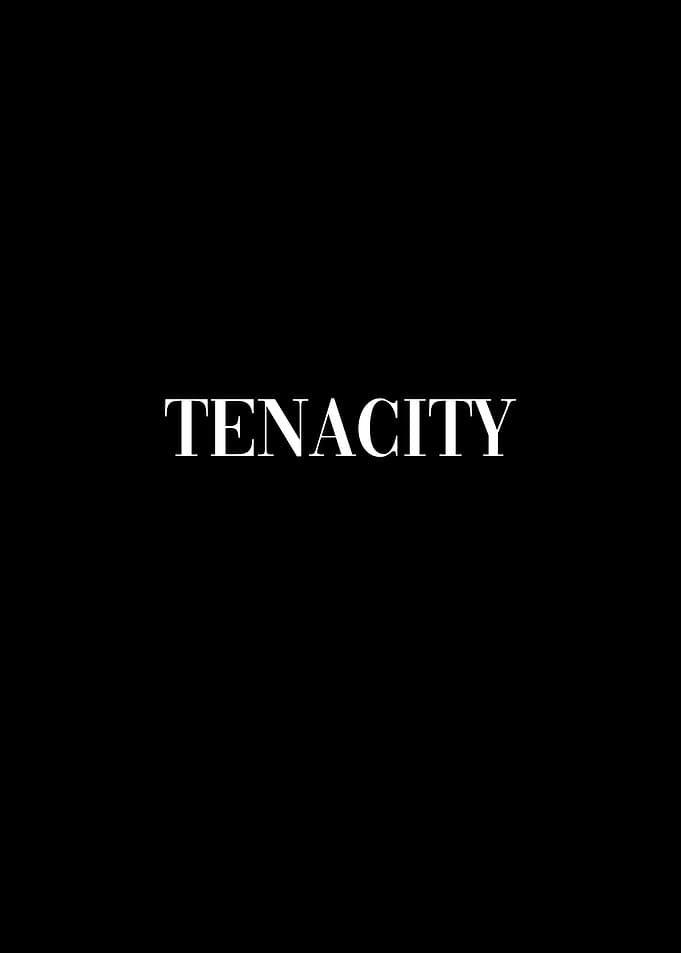 Tenacity Motivation Poster
