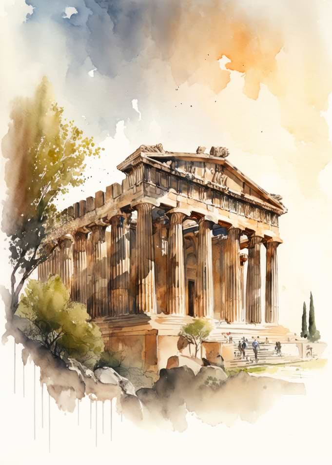 Acropolis and Parthenon