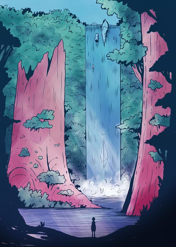 Waterfall Landscape