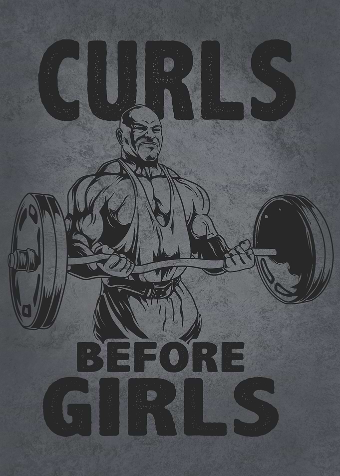 Curls Before Girls Ronnie