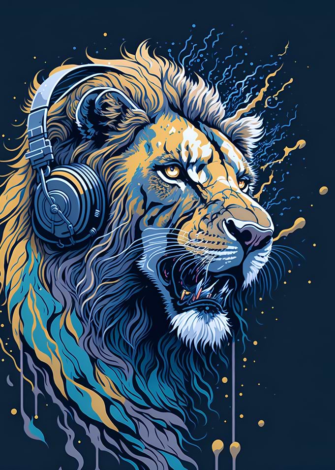 Lion head