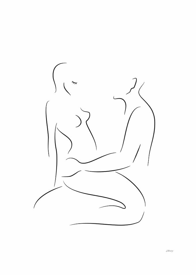 Sex pose sketch