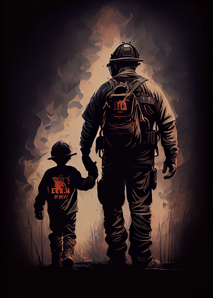 Firefighter Son