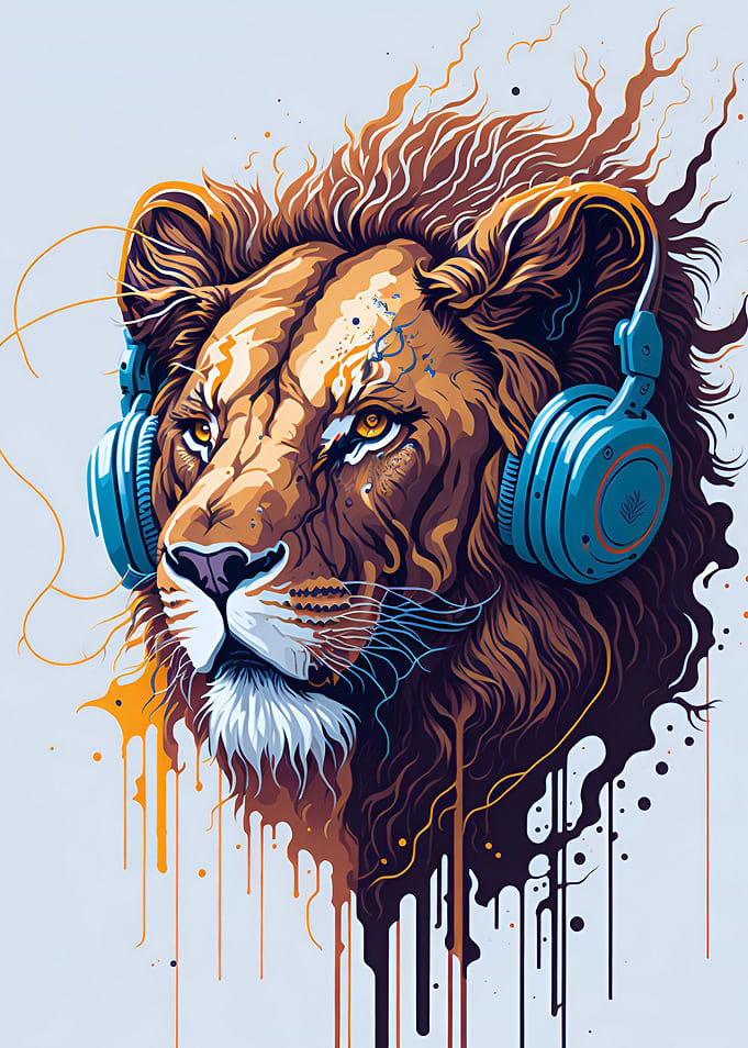 Lion head