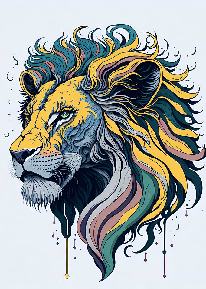 Lion head