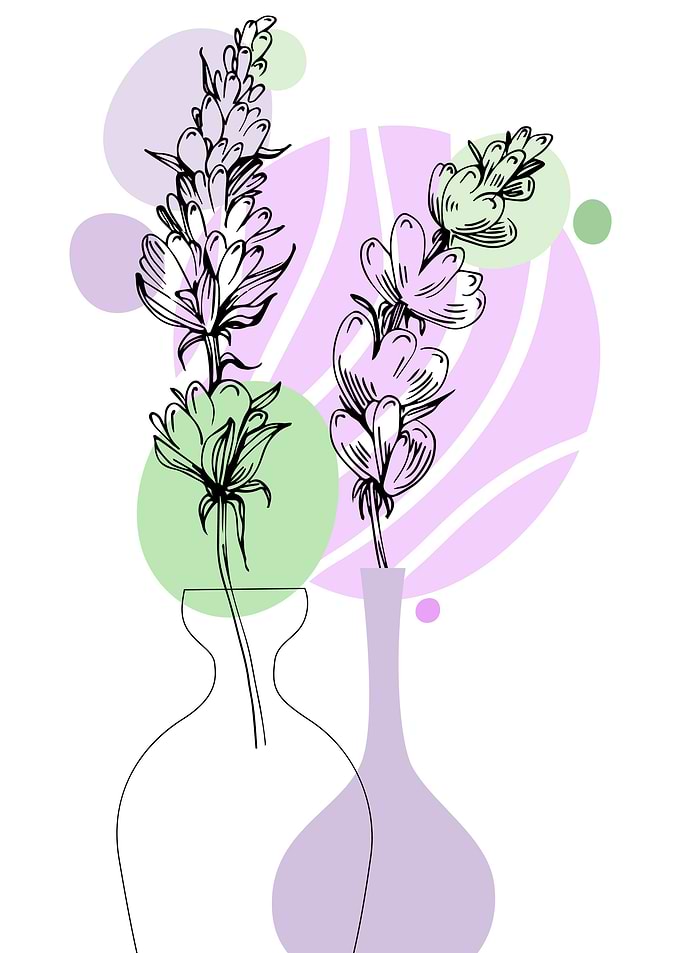 Stylish Lavender Posters