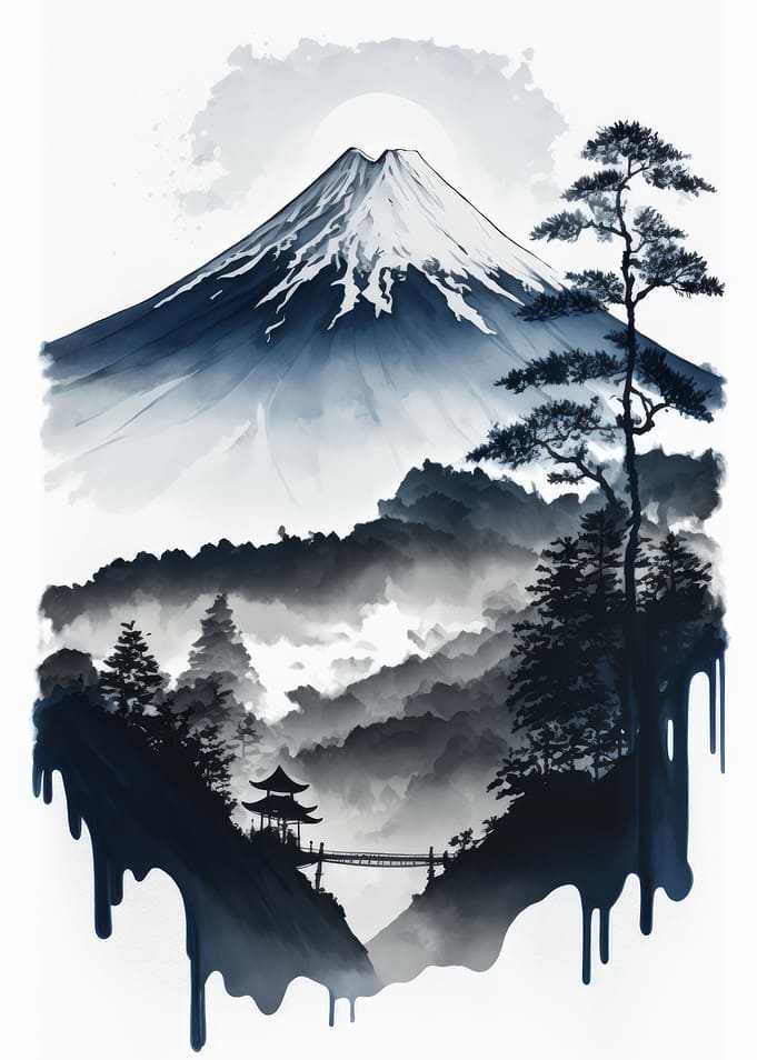 Majestic Mount Fuji