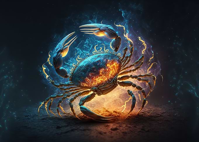 Crab neon