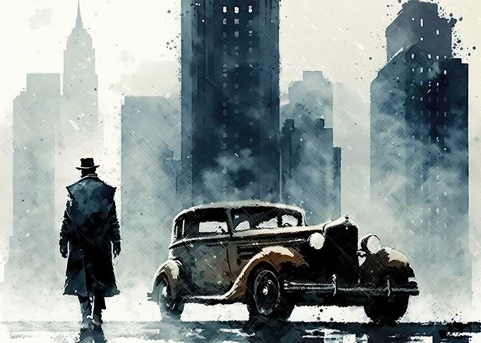 1920 Gangster Car New York