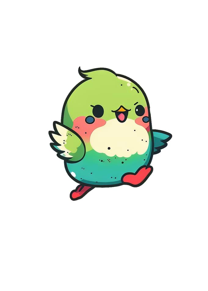 Kawaii Cute Happy Colorful