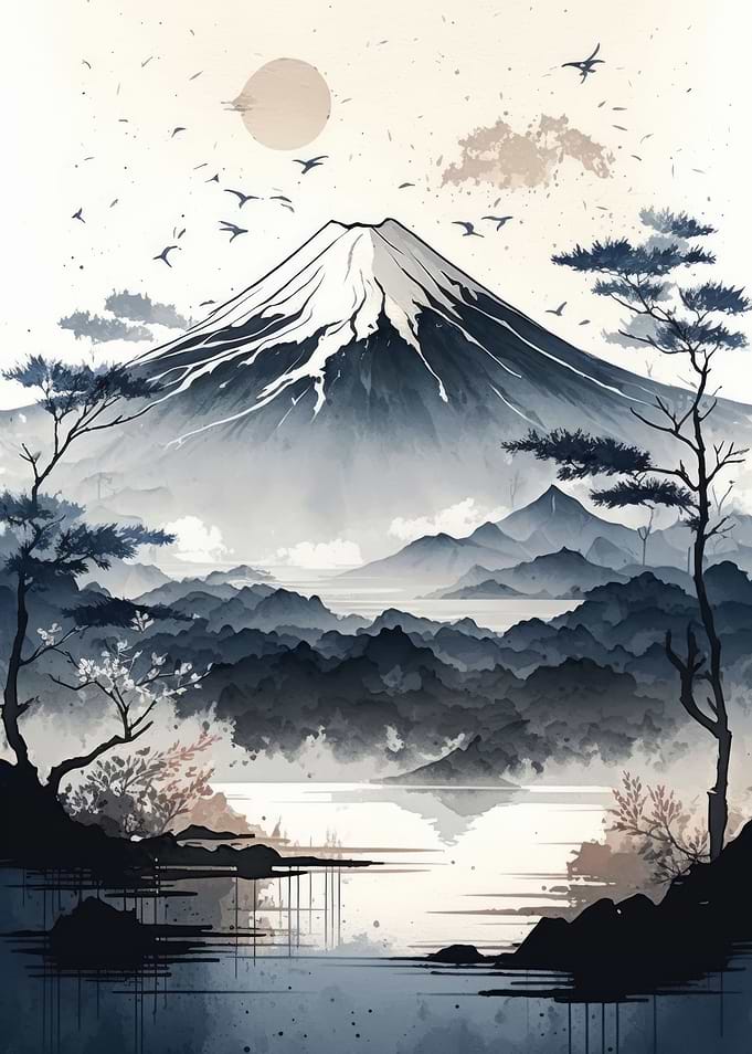 Majestic Mount Fuji