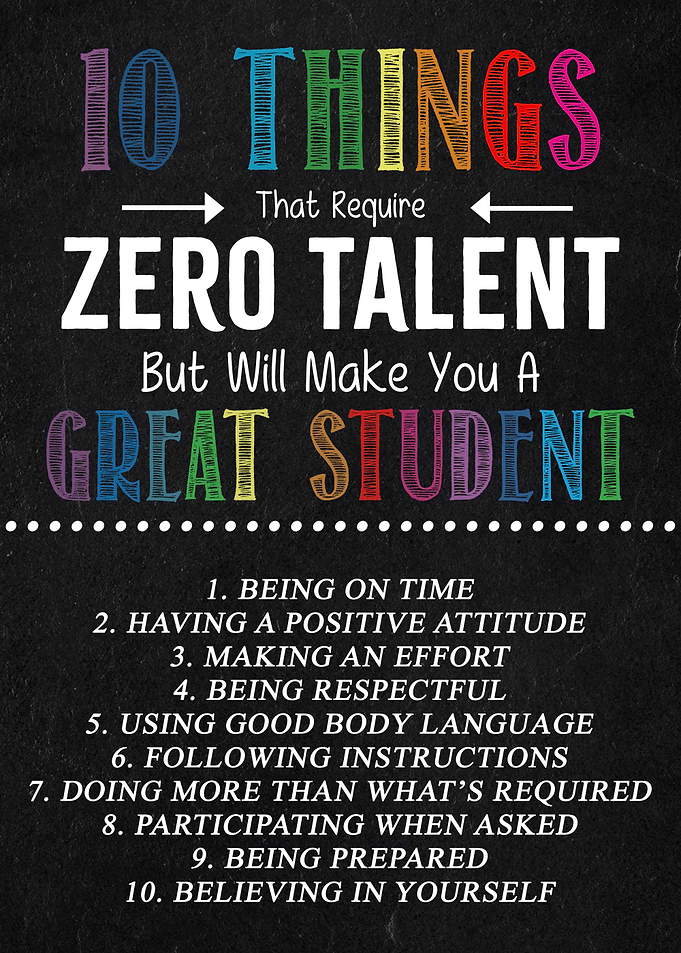 10 things require 0 talent