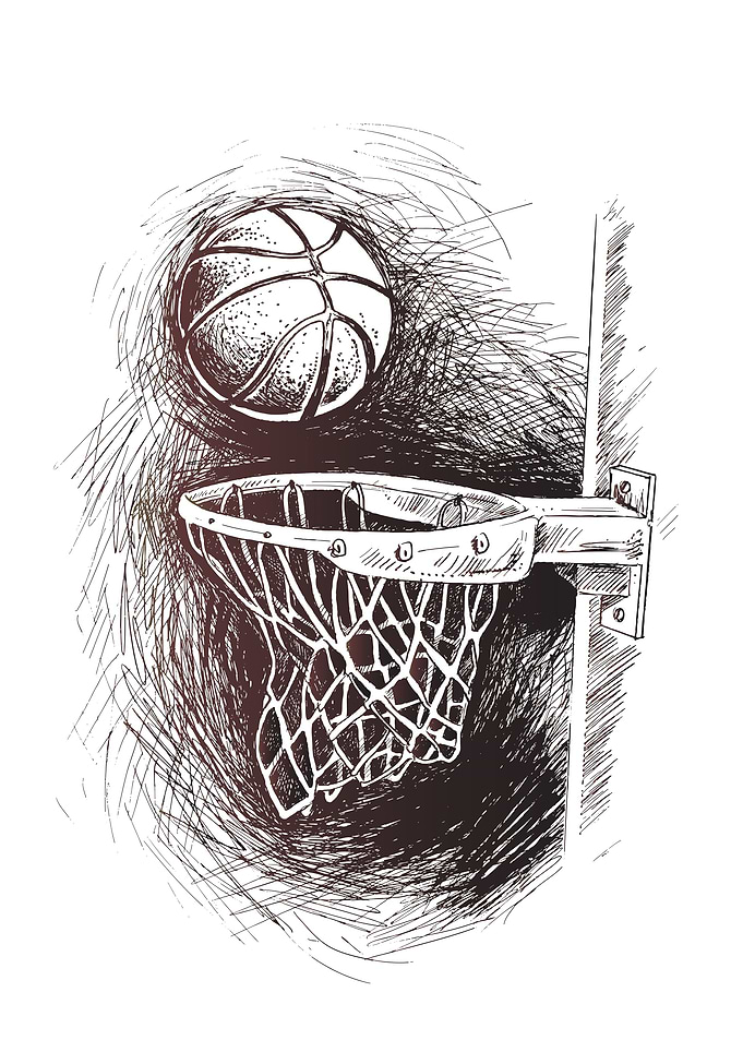 basket shot hoop game