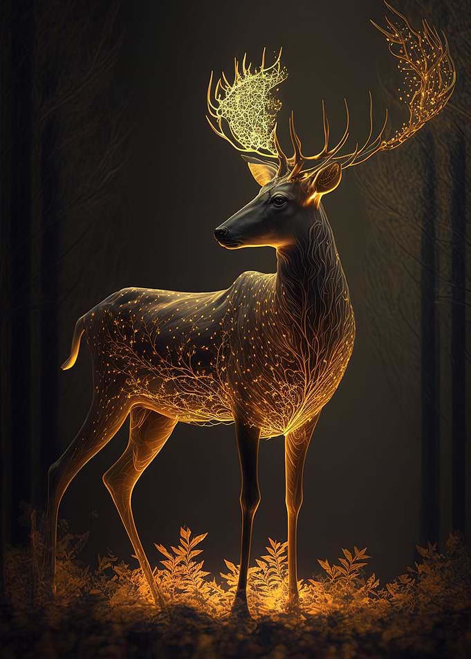 Deer Neon