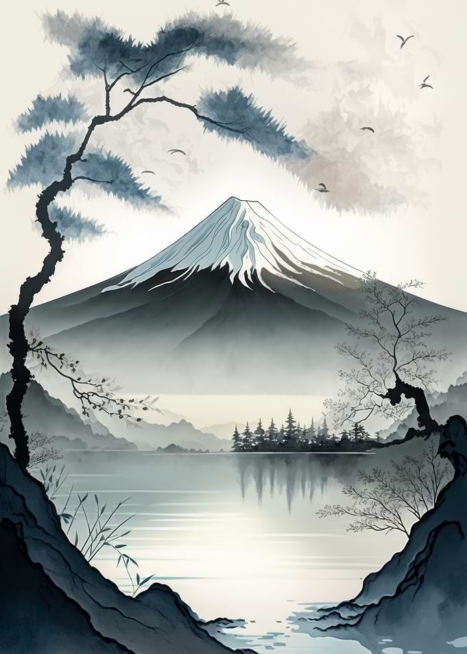 Majestic Mount Fuji