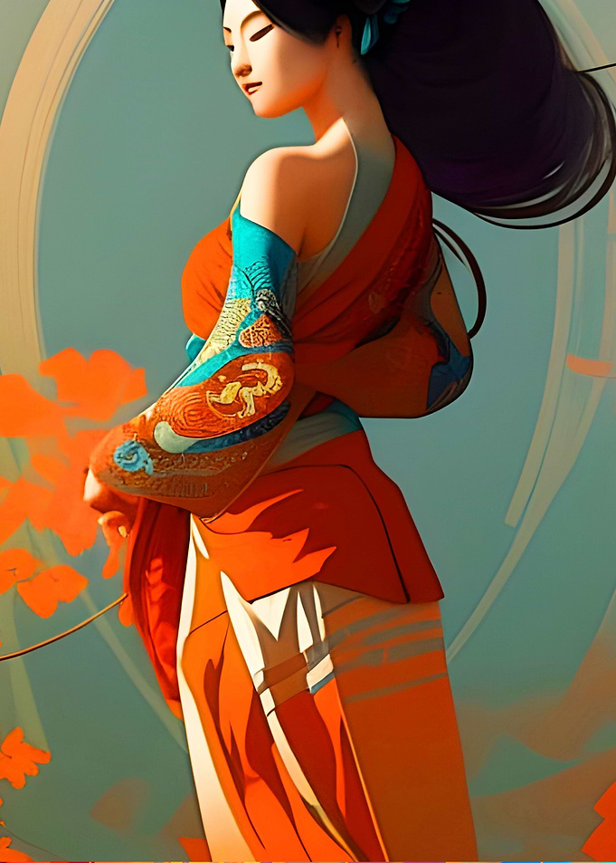 The Flamboyant Lady