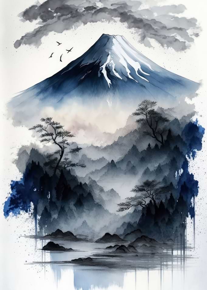 Majestic Mount Fuji