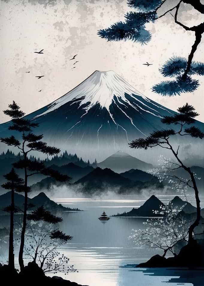 Majestic Mount Fuji
