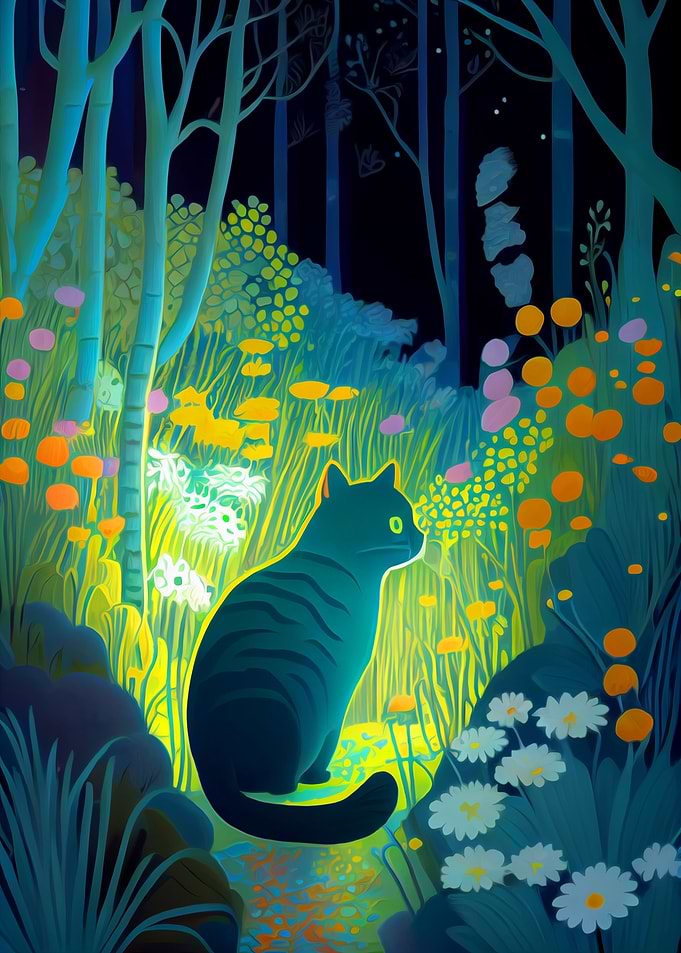 Cat in a dream 1