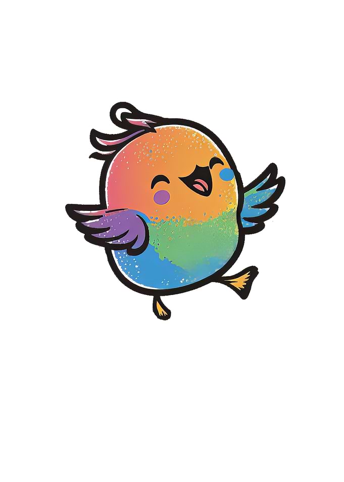 Kawaii Cute Happy Colorful