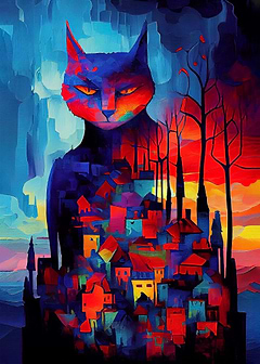 Classic Cat Art 2