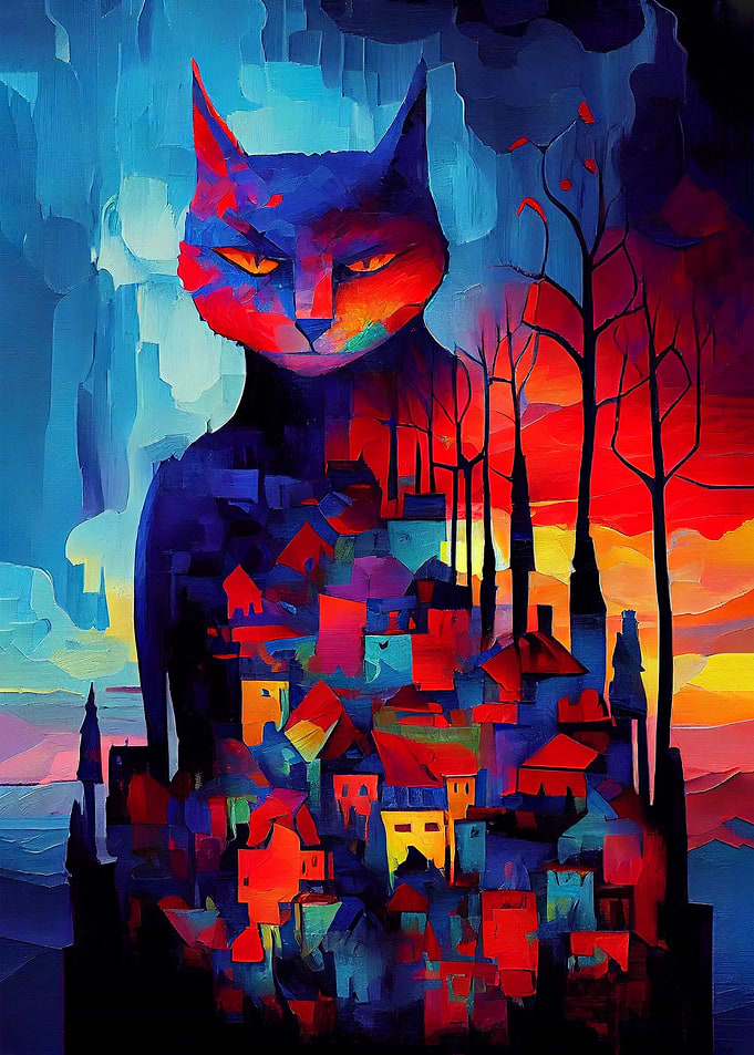 Classic Cat Art 2
