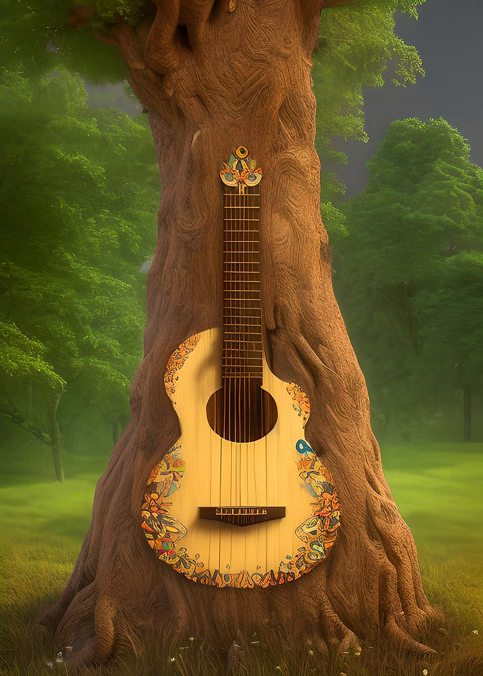 Guitar at the Tree Music