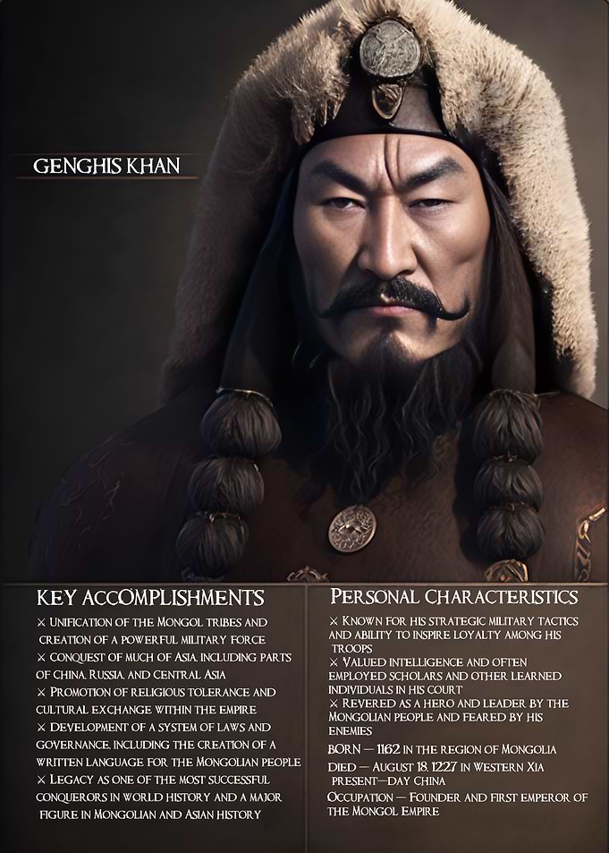 Genghis Khan Resume