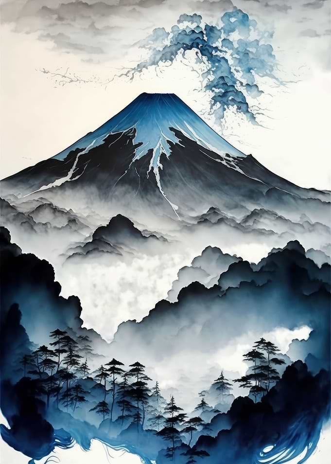 Majestic Mount Fuji