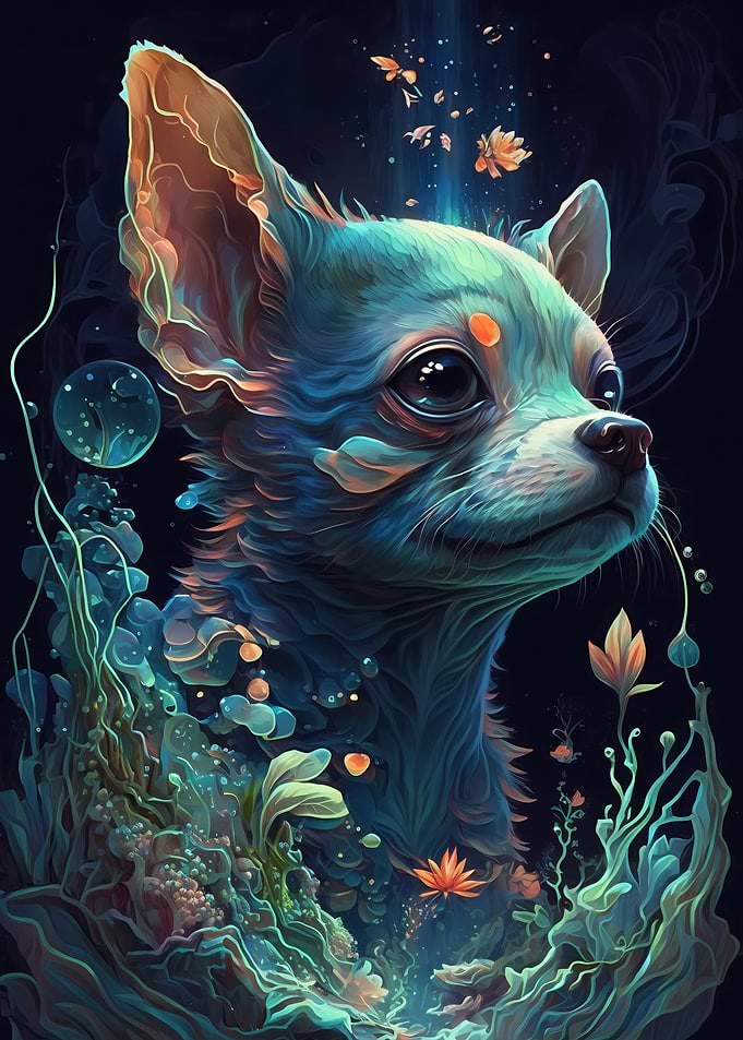 Illusion Chihuahua Dog
