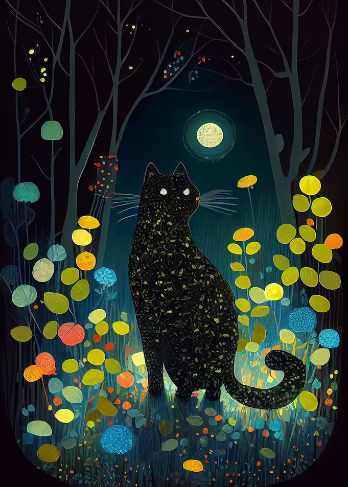 Cat in a dream 2