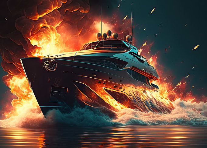 Yacht Sunset