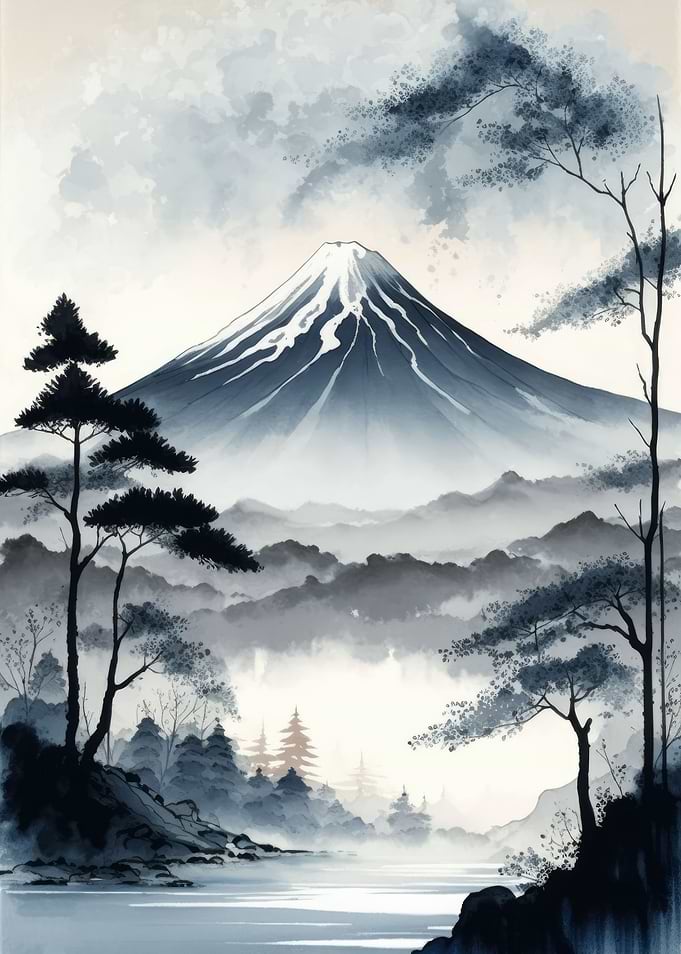 Majestic Mount Fuji