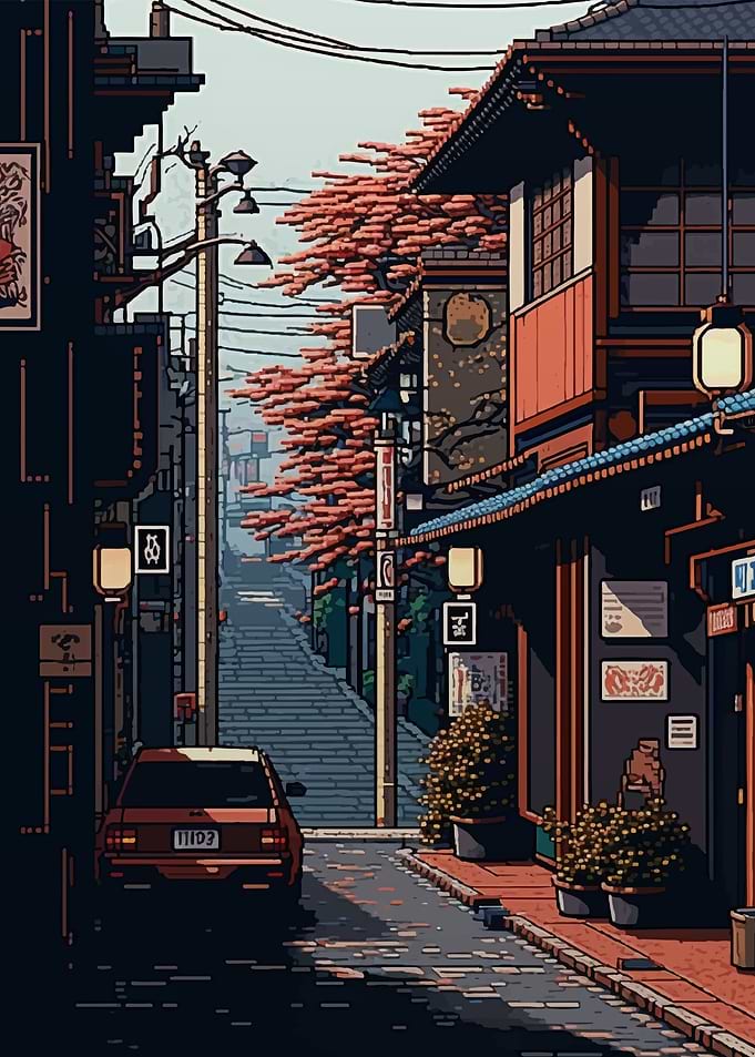 Osaka Pixel art