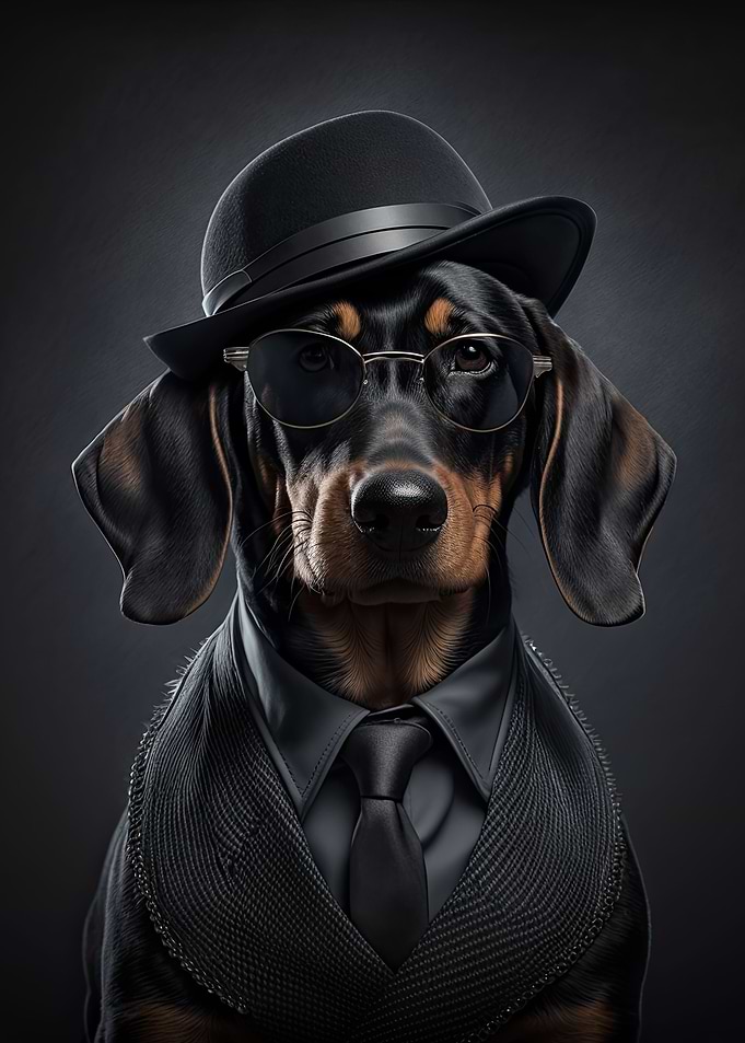 Dachshund Mafia Boss